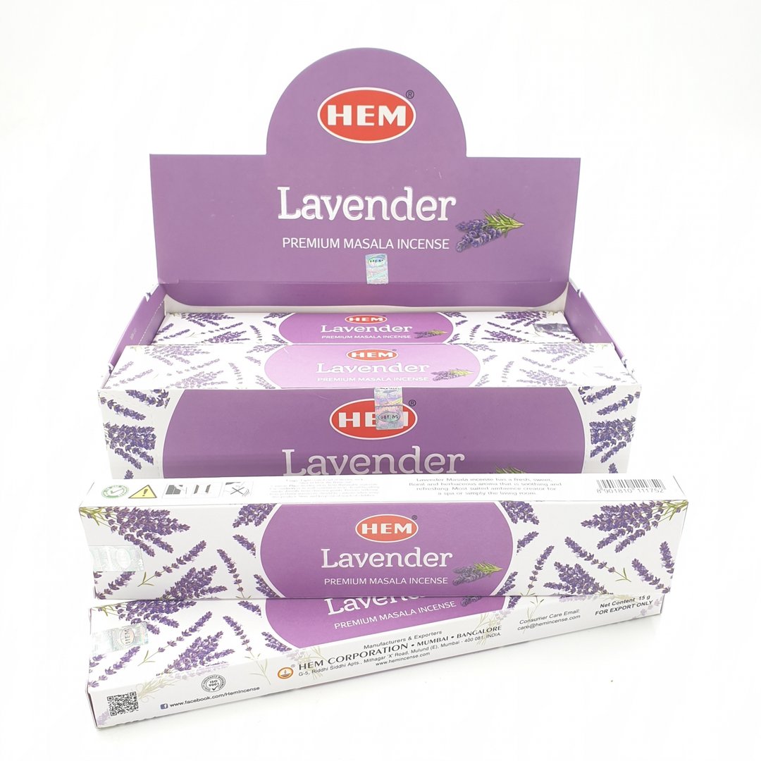 HEM Lavender (Lavendel) - Räucherstäbchen