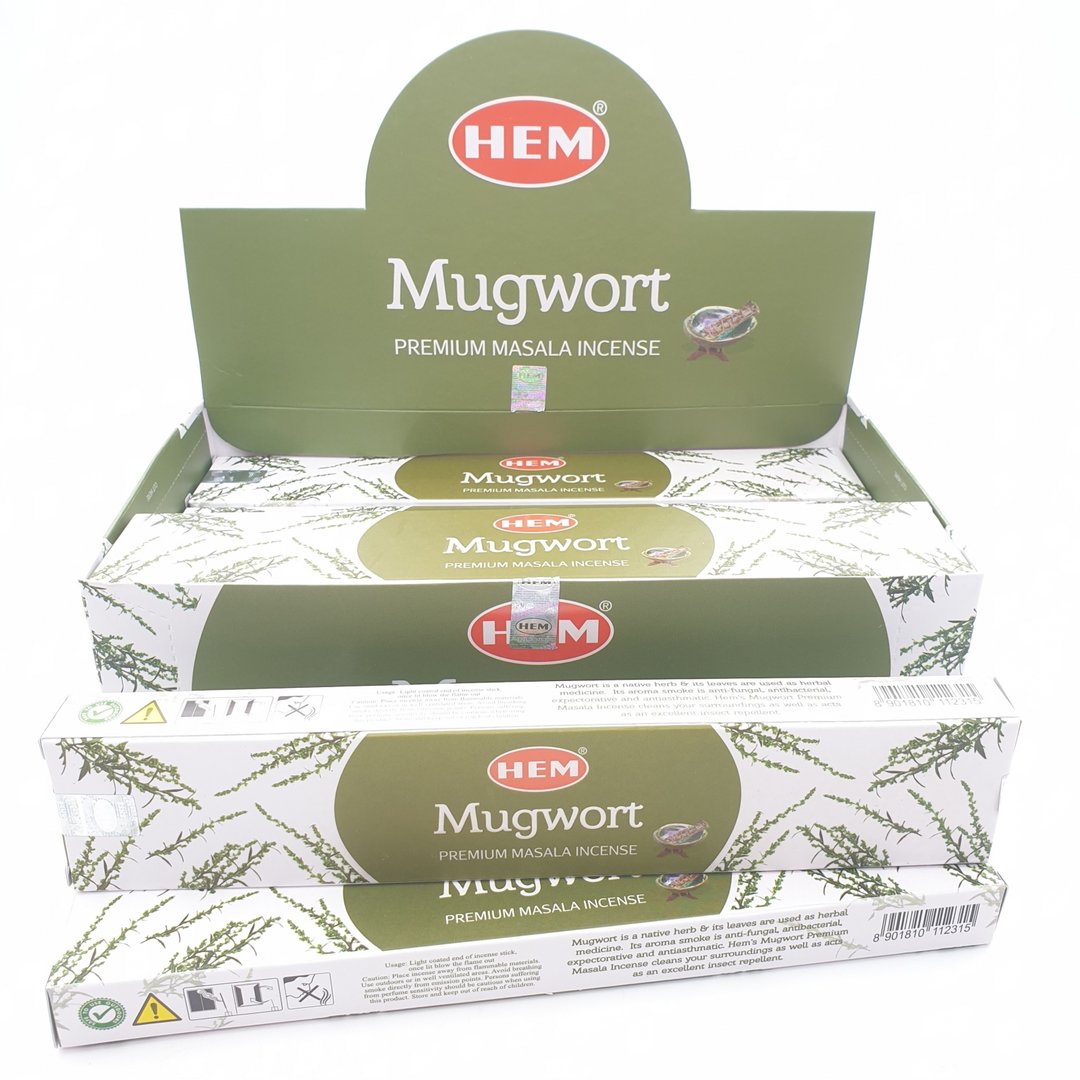 HEM Mugwort (Beifuß) - Räucherstäbchen 15 g