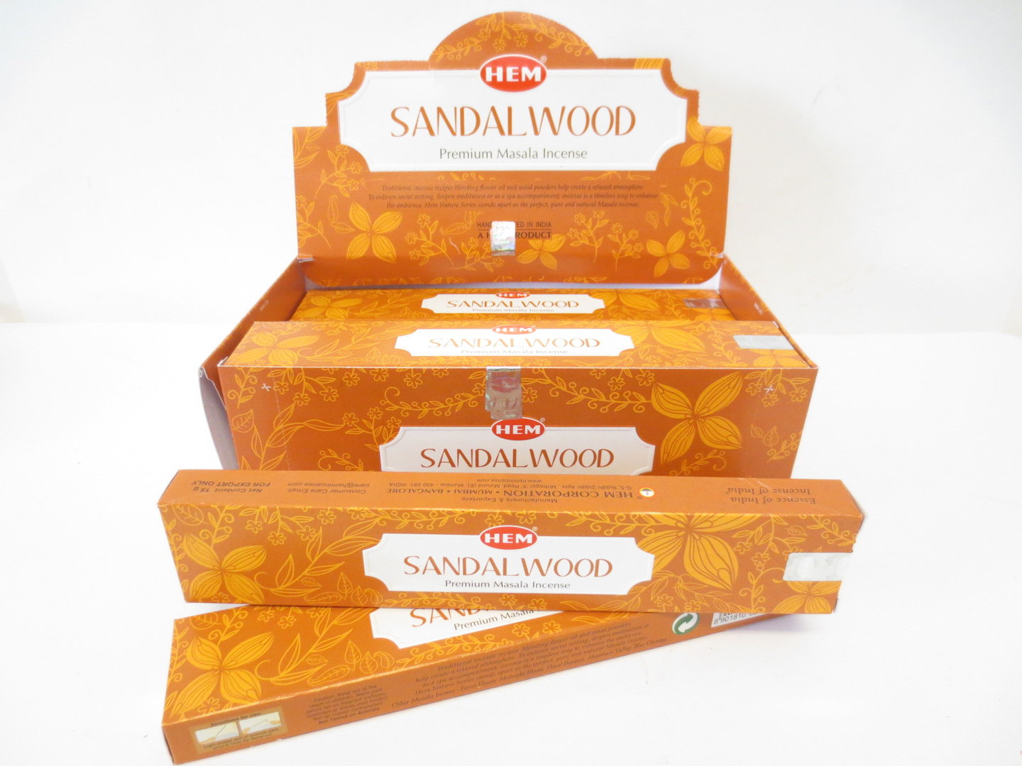 HEM Sandelwood (Sandelholz) - Räucherstäbchen 15 g