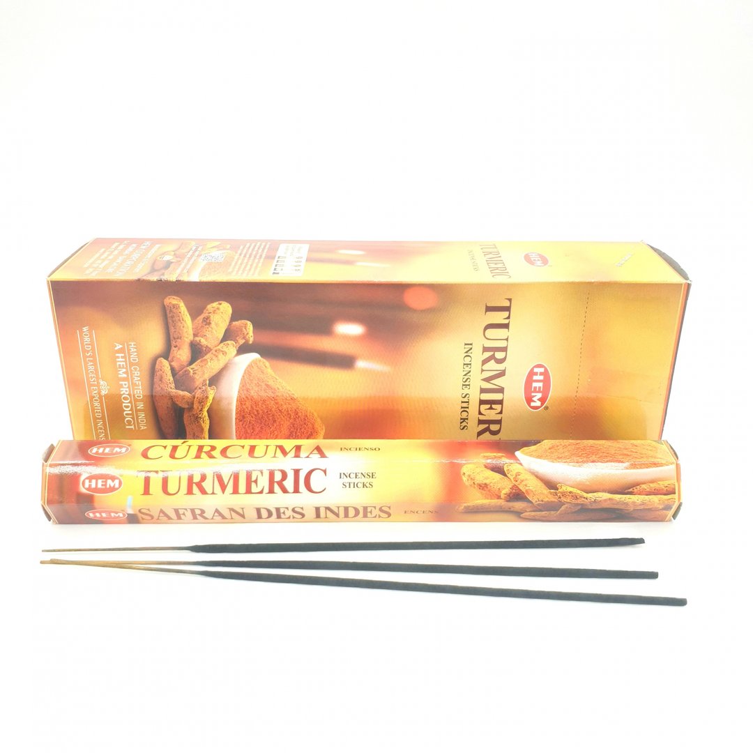 HEM Turmeric (Kurkuma) - Räucherstäbchen ca. 25 g