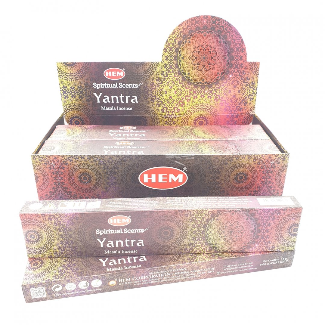 HEM Yantra - Räucherstäbchen 15 g