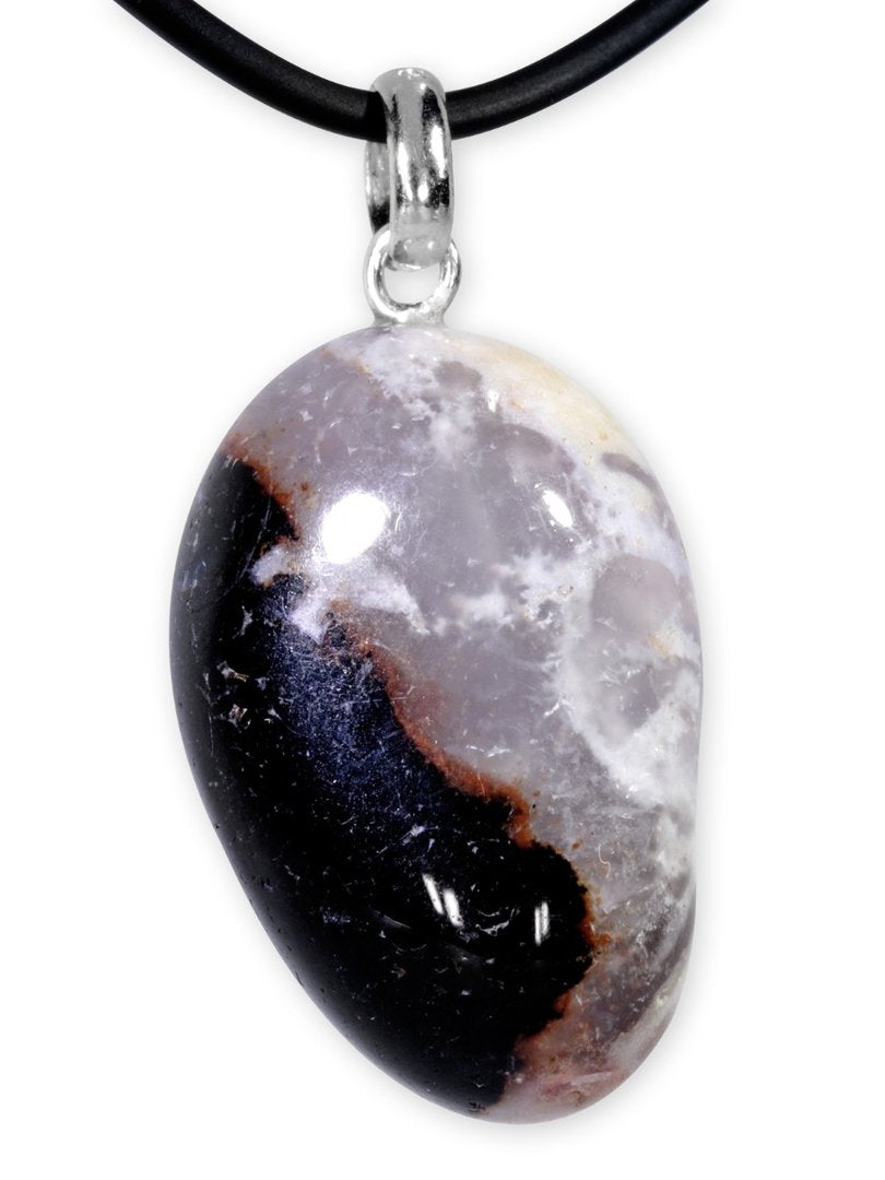 Sardonyx, Anhänger mit 925 Silberöse